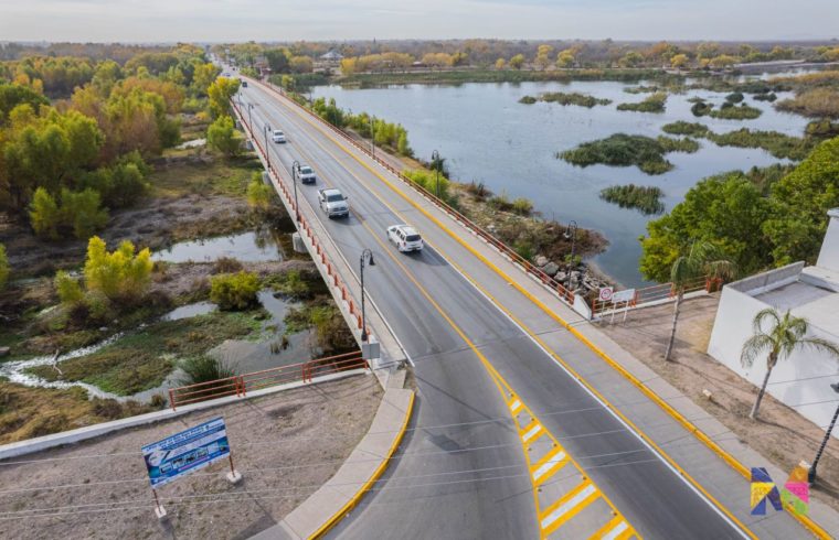 Señalizan en Meoqui más de 19 mil metros lineales en calles con pintura